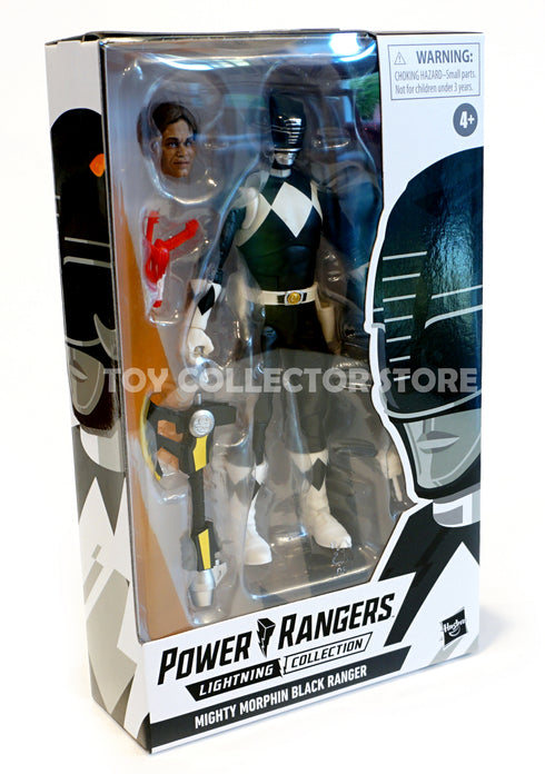 Power Rangers Lightning Collection Mighty Morphin Black Ranger 6-Inch Action Figure